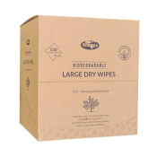 Nilaqua® Biodegradable Large Dry Wipes 100pk