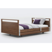 Signature Bariatric Profiling Bed in Walnut