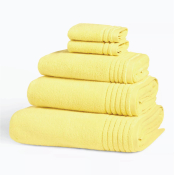 Lemon Bath Sheets 500gsm (3 pack)