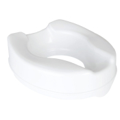 Premium Raised Toilet seat 4inch White (Without Lid)
