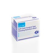 Soft Cloth Tape Dressing Retention Sheet 10cm x 10m