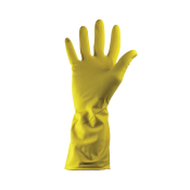 Yellow Rubber Gloves - Medium (Pairs)