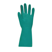 Green Rubber Gloves - Large (Pairs)