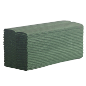 Green C Fold Hand Towels